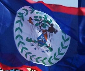yapboz Belize bayrağı